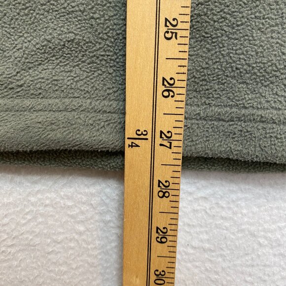 Rothco Fleece Jacket Mens L Green Army Military Full Zip - Picture 12 of 13